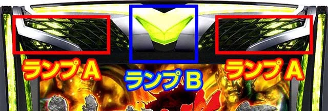 スマスロ 北斗の拳 転生の章2 筐体上部ランプ