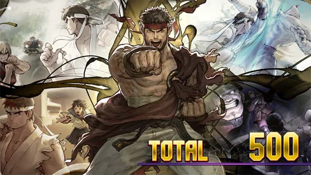 スマスロ ストリートファイター6 ボーナス・エンディング終了画面 リュウ