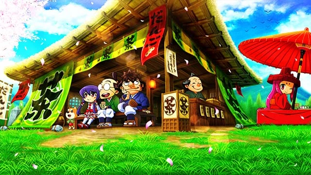スマスロ やじきた道中記参る！ AT終了画面 茶屋